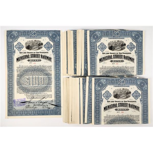 San Francisco  Municipal Street Railway Bond Certificates (100) [206941]
