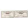 Image 1 : California Street Cable Railroad Co. Stock Certificate Pair [198002]