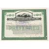Image 1 : San Francisco, Oakland & San Jose Consolidated Railway Co. Stock Certificate, 1911 [198018]