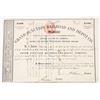 Image 1 : Grand Junction Railroad and Depot Co.  Certificate [206179]