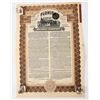 Image 1 : Florida Railway Company $100 Gold Bond, 1909 [198176]