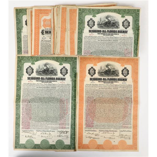 Seaboard-All Florida Railway Bonds (10) [206855]