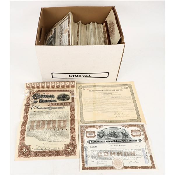 Central Georgia, South Penn, Gulf Mobile Box Lot [201997]