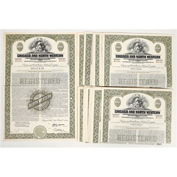 Chicago & North Western Railway Bonds (20) [206036]