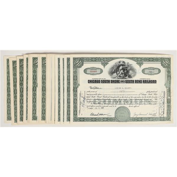 Chicago South Shore and South Bend Railroad. Stocks (49) [205971]
