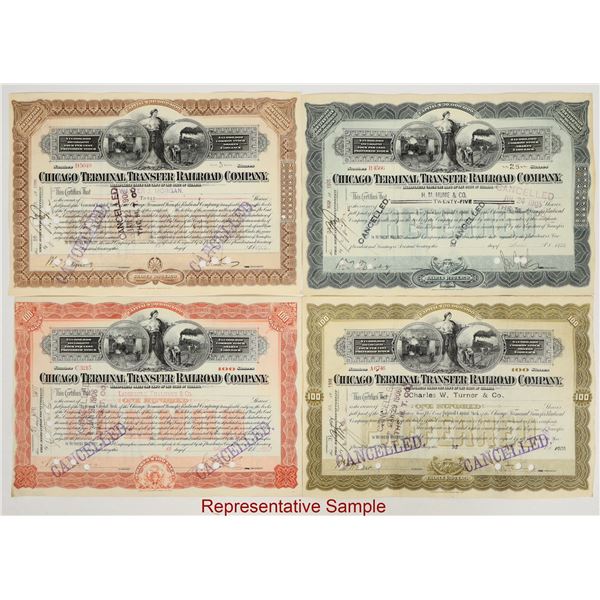 Chicago Terminal Transfer Railroad Co. Stocks (300) [206170]