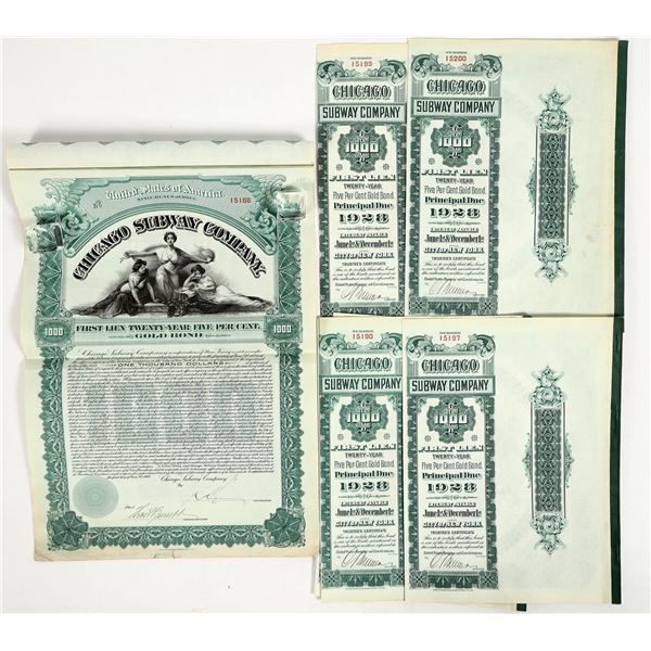 Chicago Subway Co. Bond.  (7) [206501]
