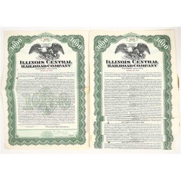 Illinois Central Equipment Gold Notes (15) [206060]