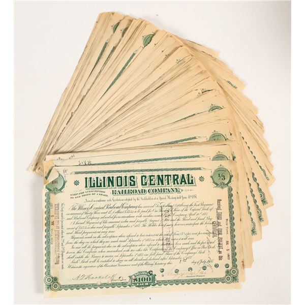 Illinois Central Railroad Company Stocks (50) [206066]