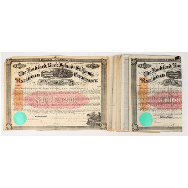 The Rockford, Rock Island  And St. Louis Railroad Co. Bonds [205667]