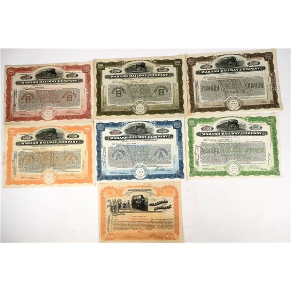 Wabash Railway Co. Stocks (7) [207080]