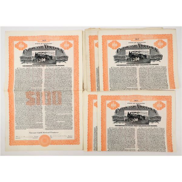 Cairo And Norfolk Railroad Co. Bonds (7) [206625]