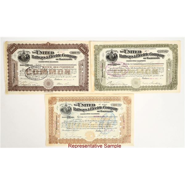 United Railways & Electric Company of Baltimore c.1899-1912 (221) [206129]