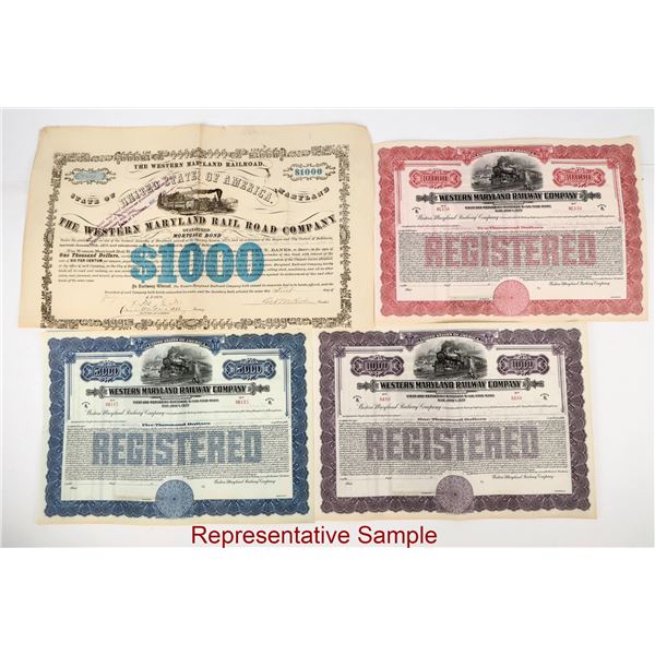 Western Maryland Railway Company Gold Bond Certificates (200) [206938]