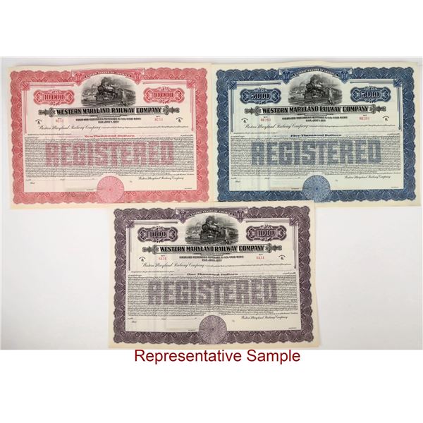 Western Maryland Railway Company Gold Bond Certificates (200) [206939]