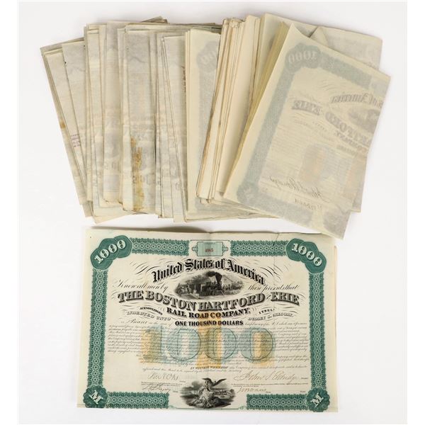 Boston, Hartford & Erie Rail Road Co. Bonds (75+) [206371]