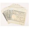 Image 1 : Taunton Branch Railroad Corporation Stock Certificates (20) [206681]