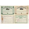 Image 1 : Flint & Pere Marguette Railway Stock Certificates (4) [206063]