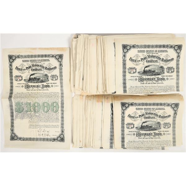 Flint and Pere. Marquette Railroad Company  Equipment Bond Certificates (200) [205918]