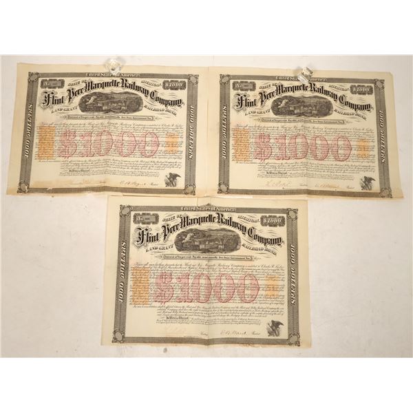 Pere Marquette Railway Bonds with RN's, 3 [191243]