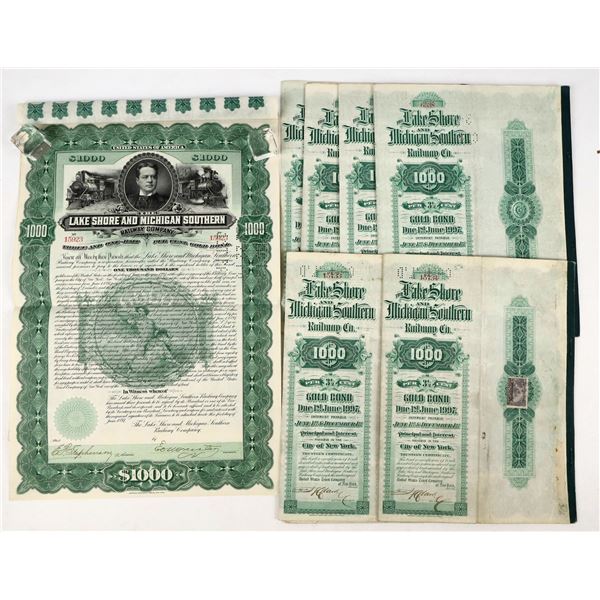 Lake Shore & Michigan Southern Railway Co. Gold Bonds 1897 (9) [206772]