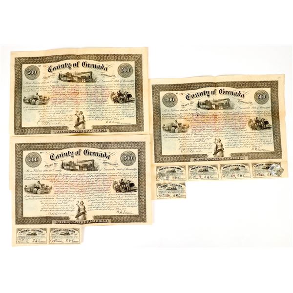 County of Grenada / Vicksburg and Nashville Railroad Company Bonds [206361]