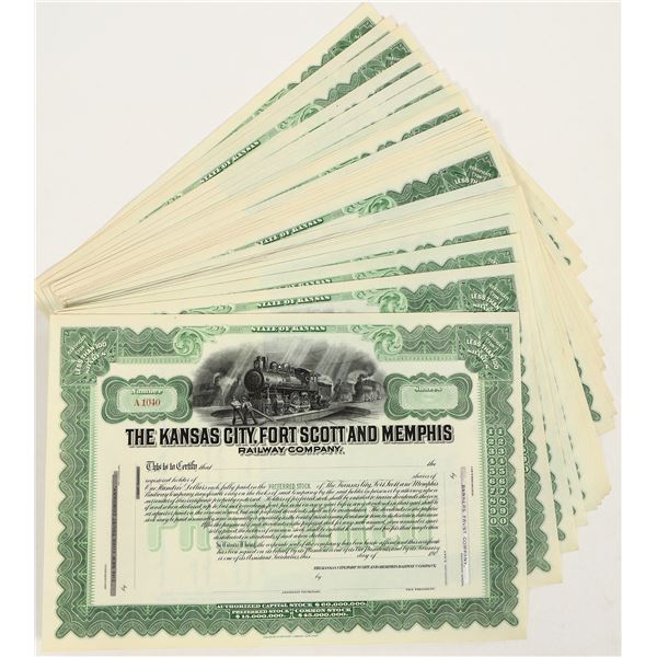 Kansas City, Scott & Memphis Railway Stocks (31) [206051]