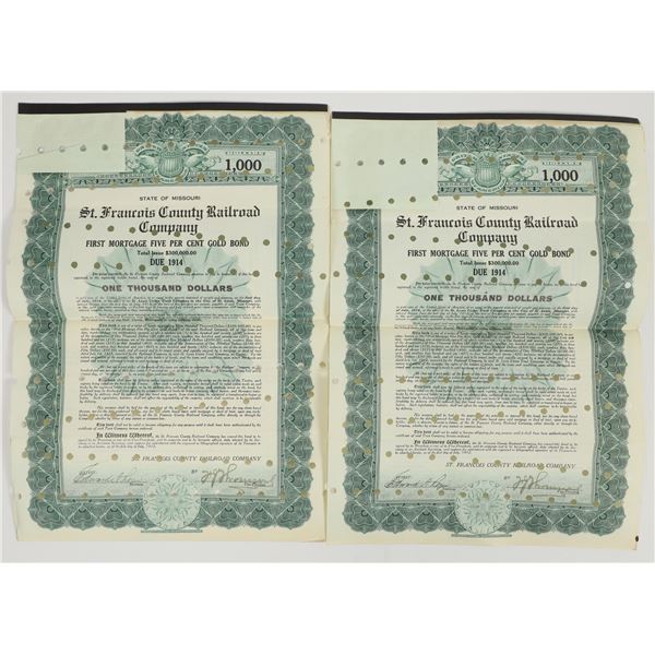 St. Francois County Railroad/Railway Co. Bonds [204874]