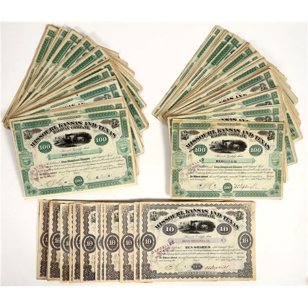 Missouri, Kansas and Texas Railway Co. Stocks [206151]