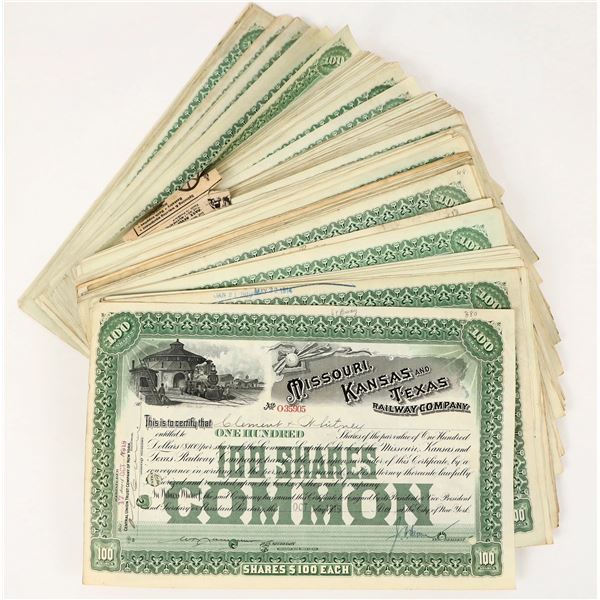 Missouri , Kansas and Texas Railway Company about 150 [206721]