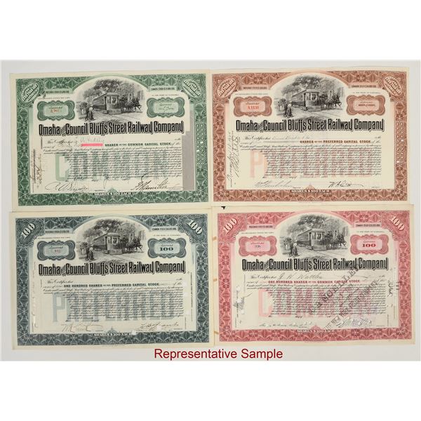 Omaha & Council Bluffs Street Railway Co. Stocks [205858]