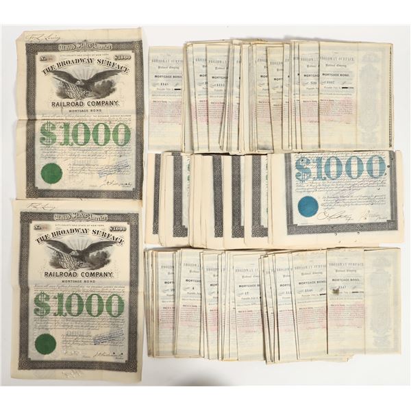 The Broadway Surface Railroad Co. Bonds [204894]