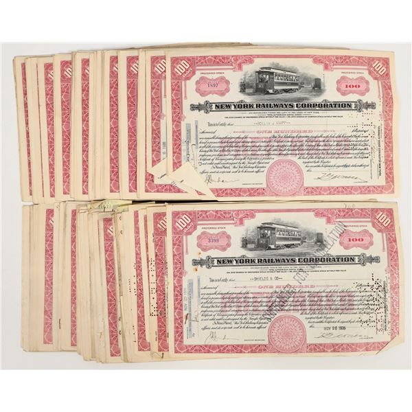New York Railways Corp. (100+) [205955]