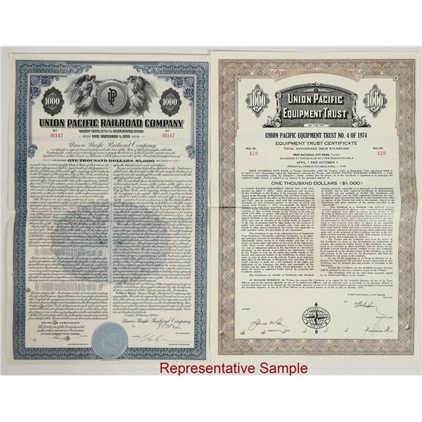 Union Pacific Railroad Co. Bonds. (100+) [204896]