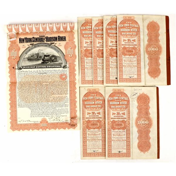 Gold Bonds: New York Central & Hudson River RR, 1898 (9) [188806]