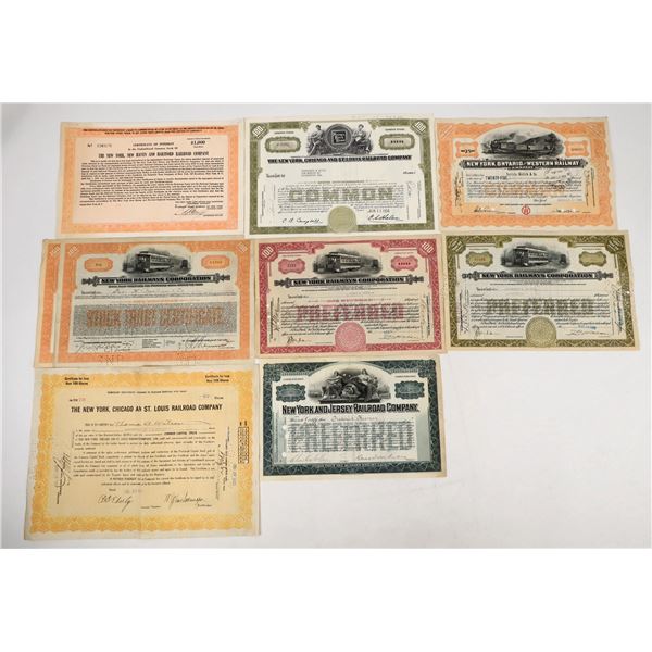 New York to "Everywhere" Railroad Stocks  (9) [206778]