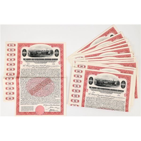 The Albany and Susquehanna Railroad Co. Bonds [206388]