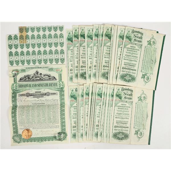 The Broadway and Seventh Avenue Railroad Co. Bonds (44) [206503]