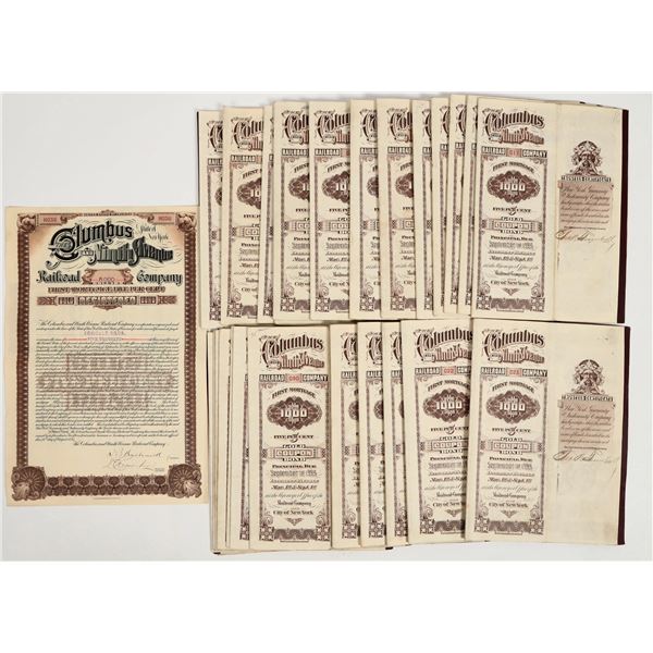 The Columbus and Ninth Avenue Railroad Co. Bonds [206010]