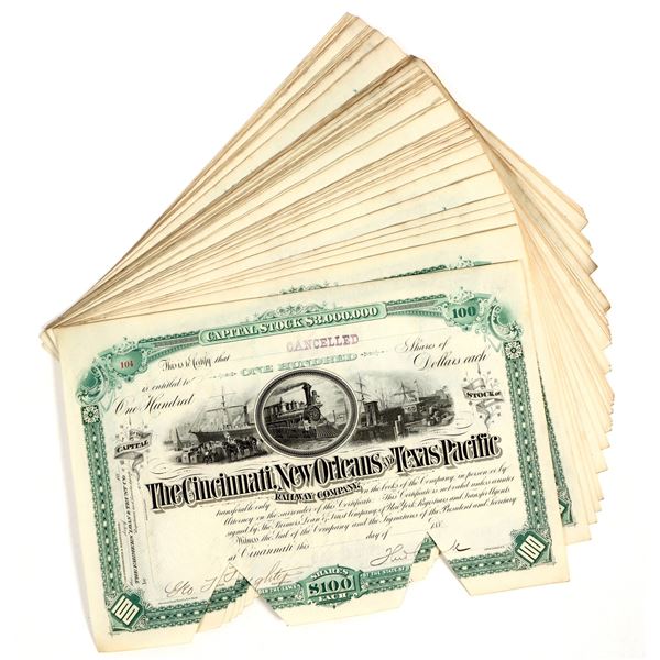 The Cincinnati, New Orleans and Texas Pacific Railway Co. Stocks [206009]