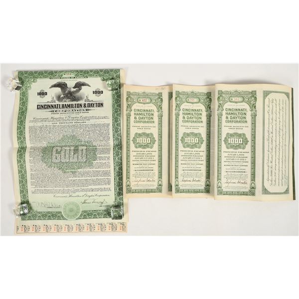 Cincinnati, Hamilton & Dayton Corp. Bonds. (4) [206542]