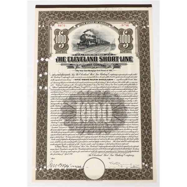 Cleveland Short Line Railway Co. Gold Bond, 1911 [198172]