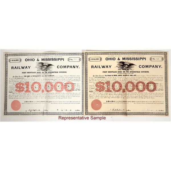 Ohio & Mississippi Railway Company Bonds [206100]