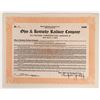 Image 1 : Ohio & Kentucky Railway Co. Bond 1928 [154855]