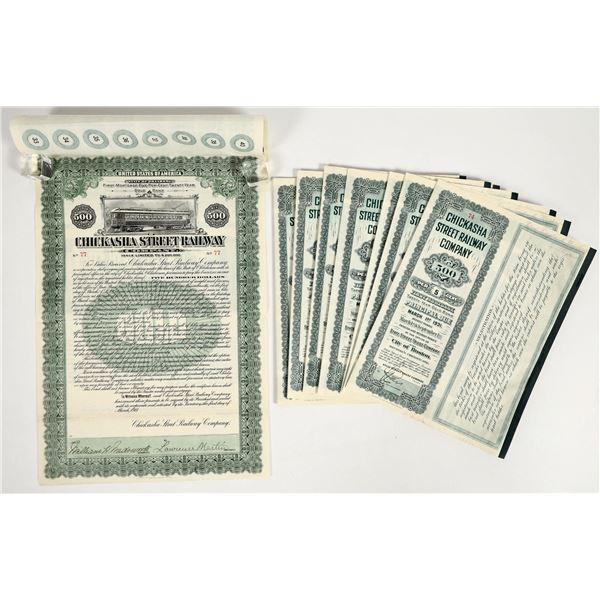 Chickasha Street Railway Company Gold Bonds (11) [206072]