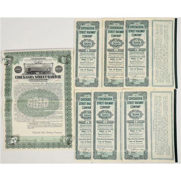Chickasha Street Railway Co. Bonds (7) [206541]