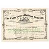 Image 1 : Perry County Railroad Company Stock Certificate, 1889 [198036]