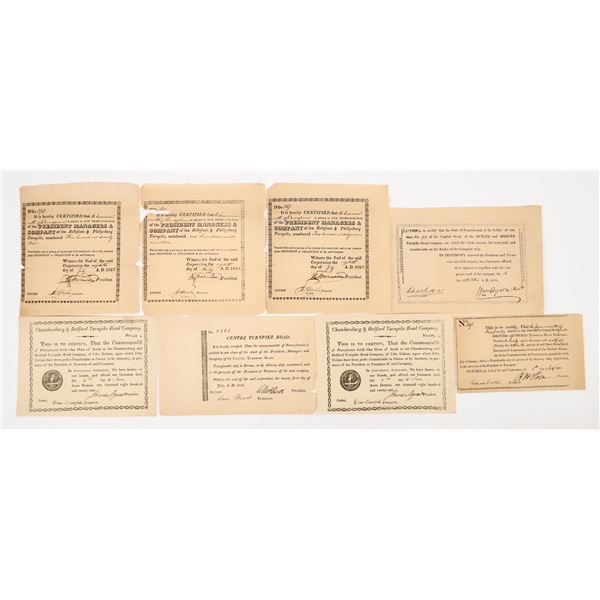 Pennsylvania Turnpike Stocks [205306]