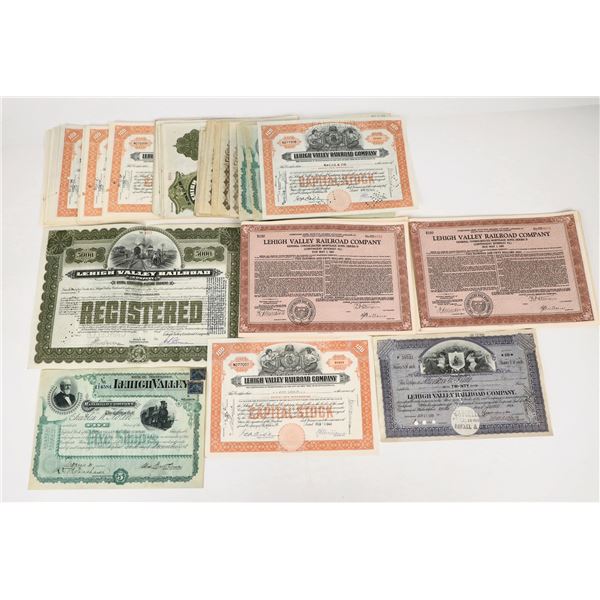 Lehigh Valley Railroad Company Stocks & Bonds  [206099]