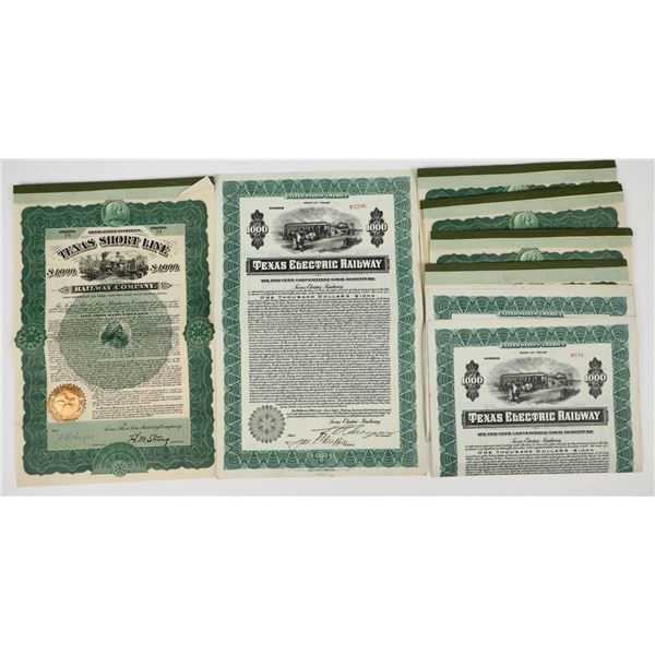 Texas Short Line Railroad Co. Bonds (9) [206793]